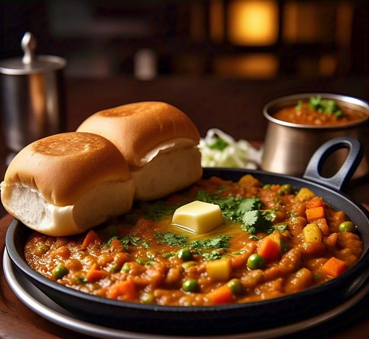 Jain Pav Bhaji Base