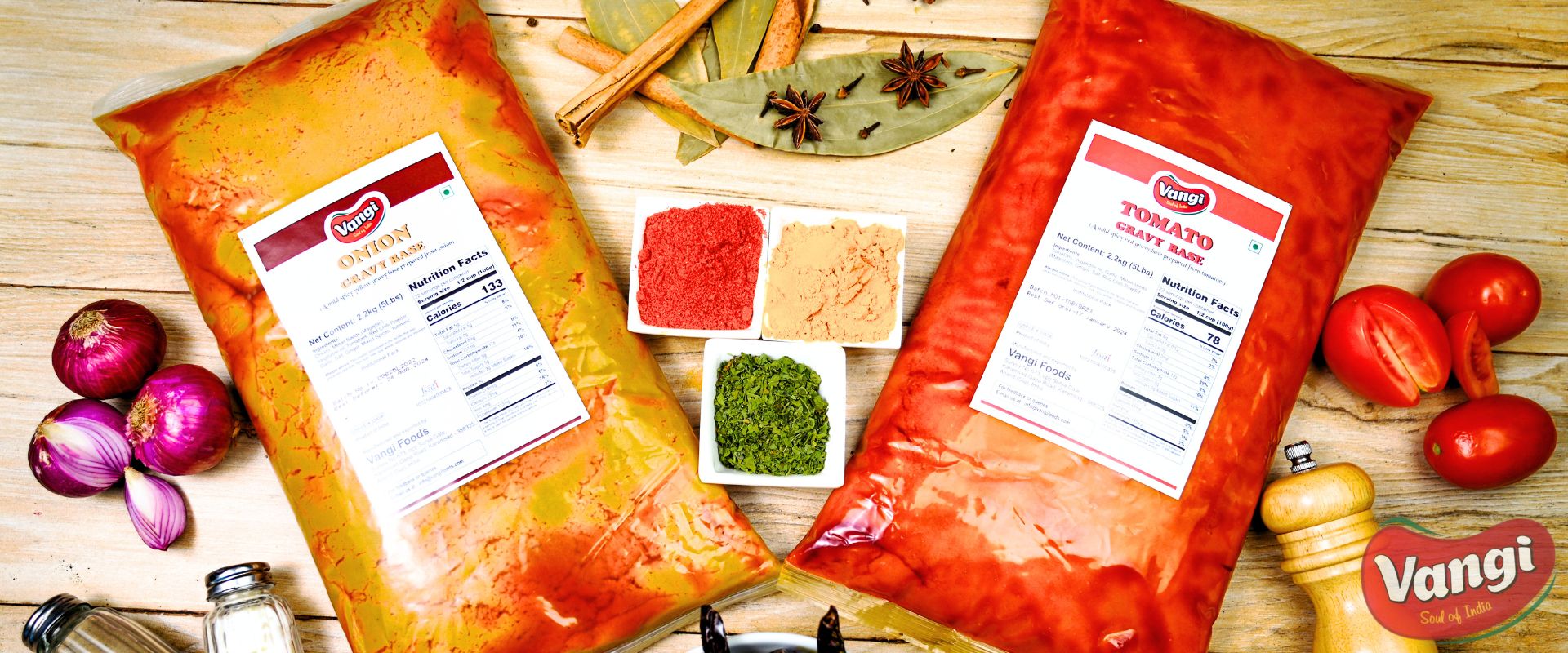 Vangi Foods Curry Bases